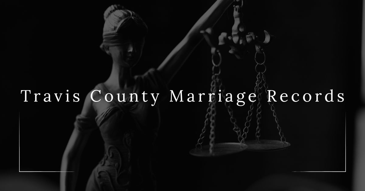 Travis County Marriage Records